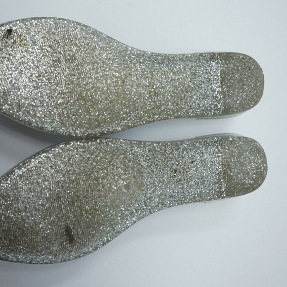 Jeffery Campbell Jelly Love glitter Flats 10 - Picture 2 of 5